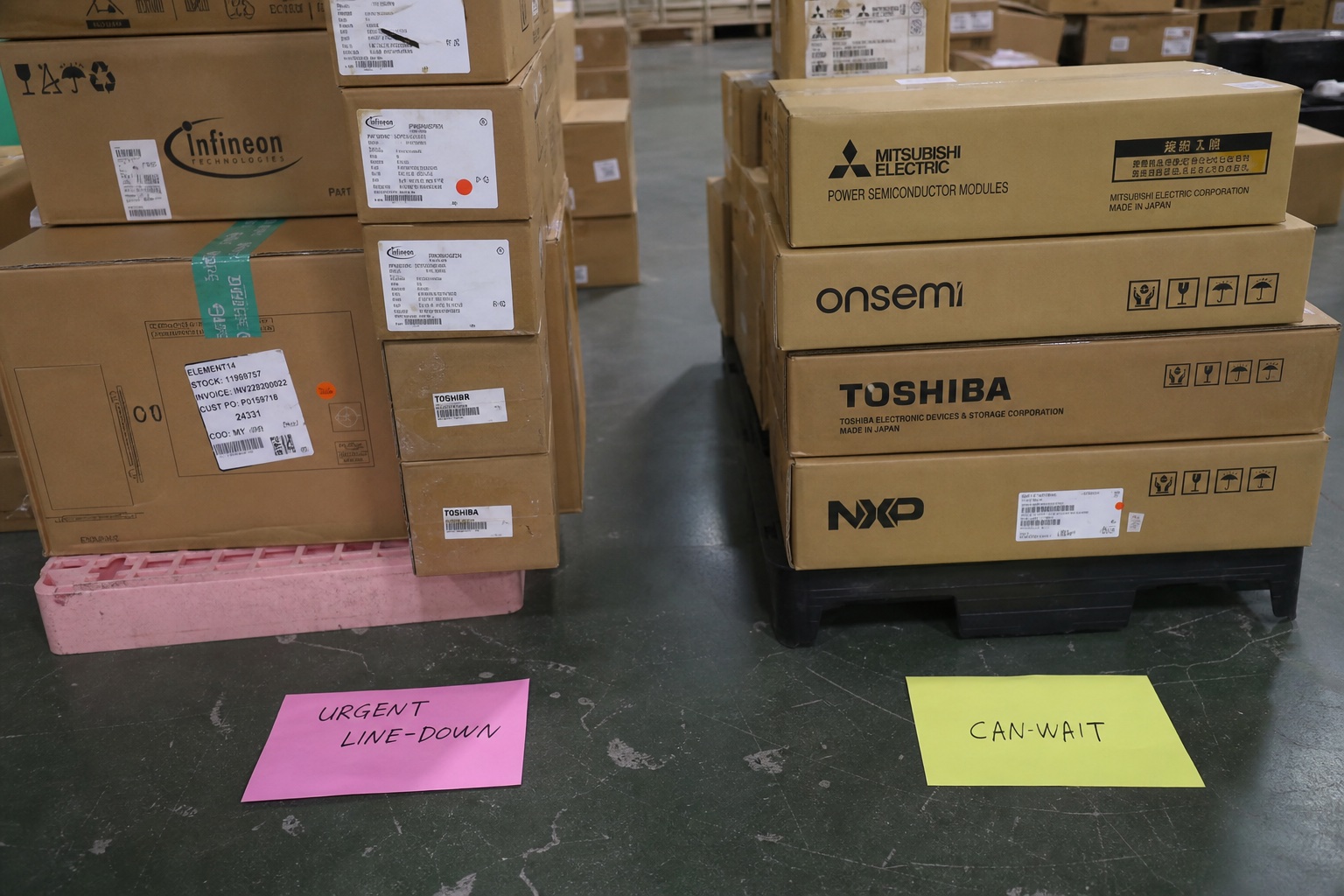 急料与可缓出功率库存分堆整理