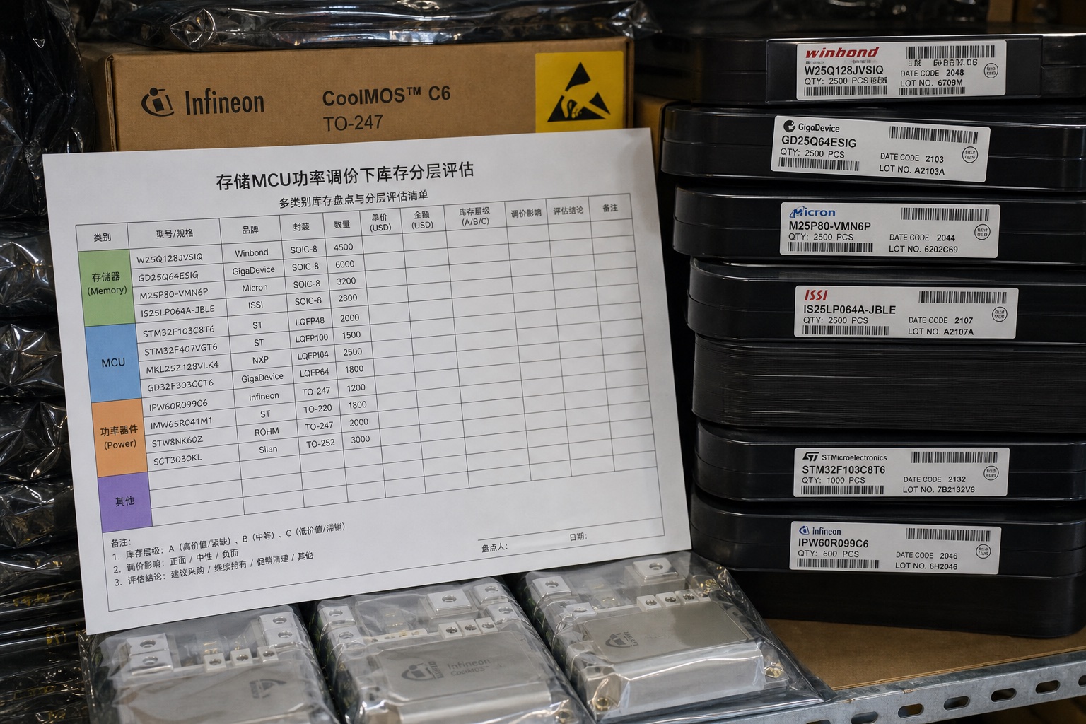 分品类清单与包装照片资料包