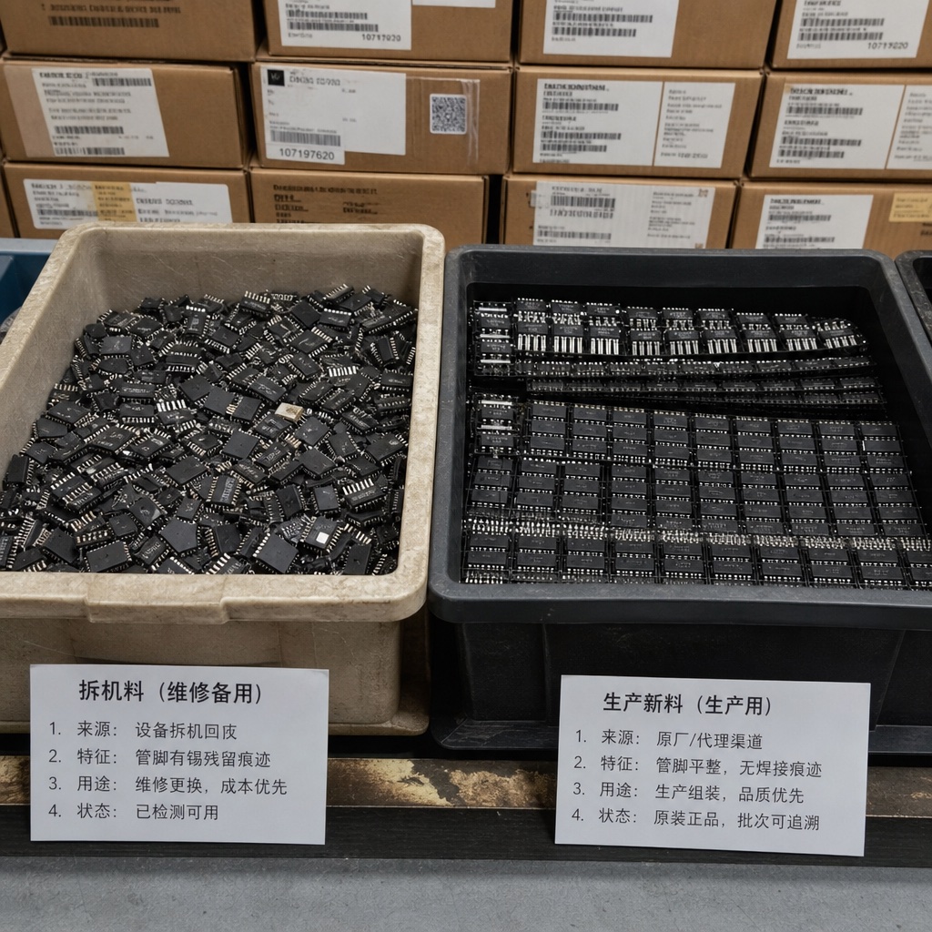 维修备件与产线物料分层分拣