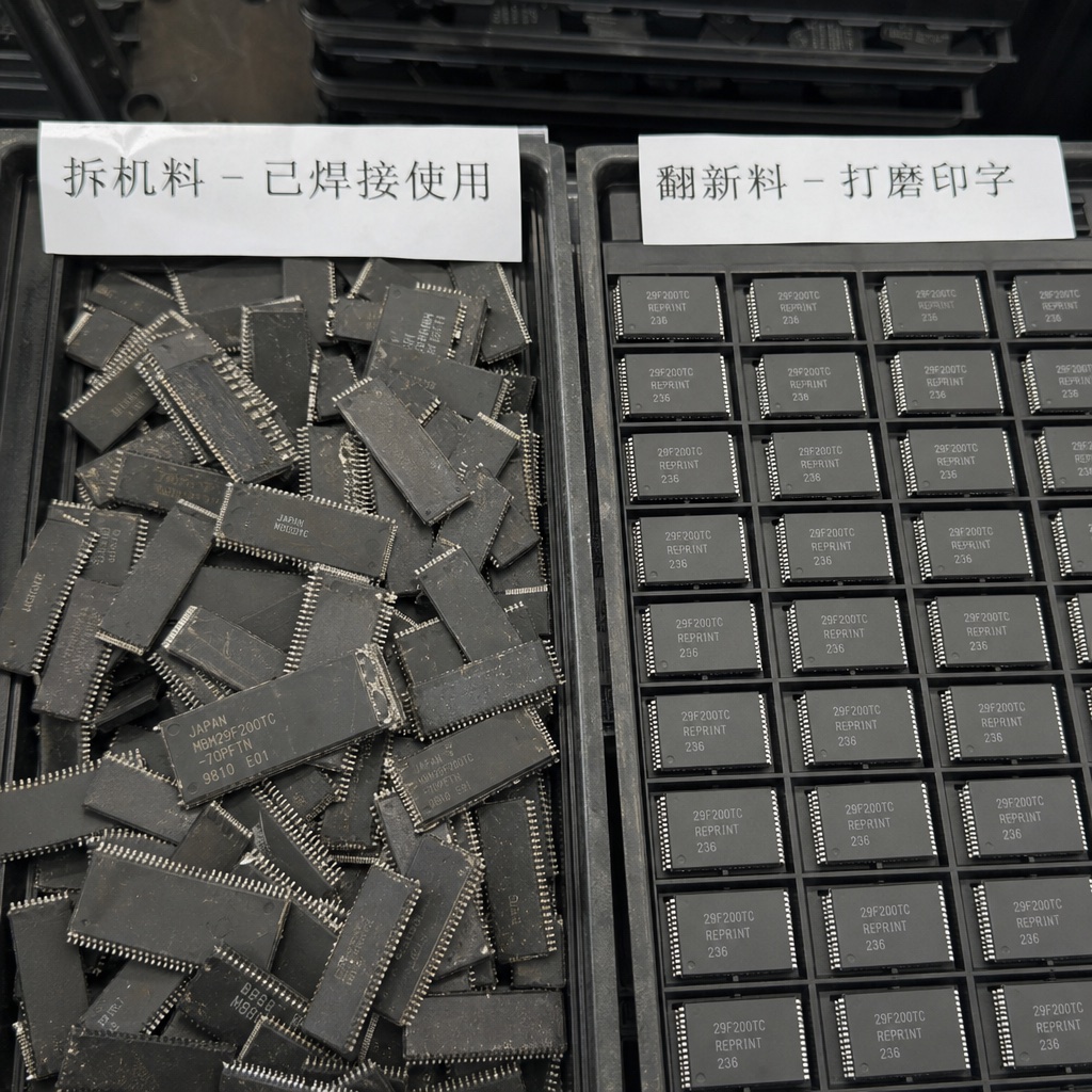 板上拆下器件与重印丝印料对照