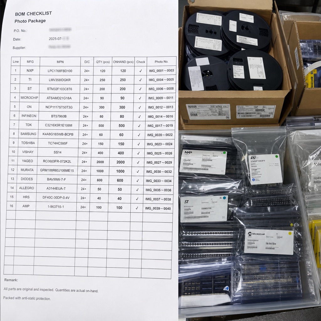 发清单核价与上门验货双路径台面