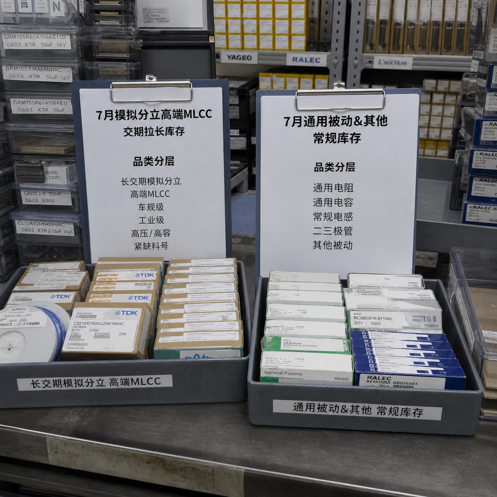 模拟分立MLCC与通用被动两表拆分