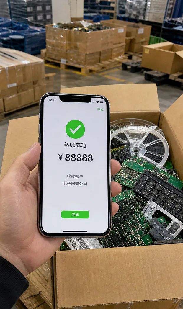 现款结算确认